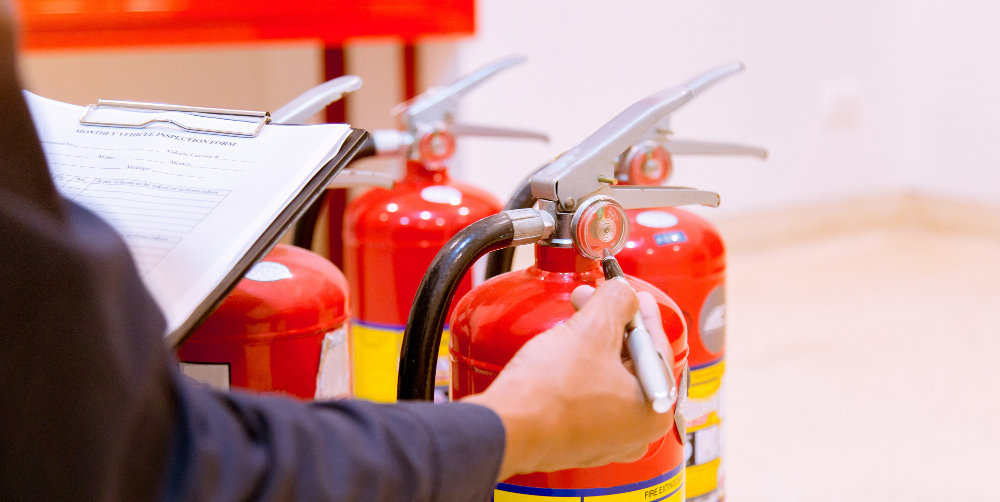 Install and maintain life-saving and fire-fighting equipment